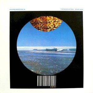 Hyperborea 앨범 표지. 검은 바탕 가운데 둥근 창이 있고, 그 안에 빙산이 뜬 바다가 보인다. 아래에 바코드가 있다